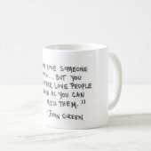 Vert de John le défaut dans notre tasse d'étoiles (Devant droit)