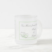 Vert de tasse de deux coeurs (Devant droit)