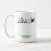vert de tasse de philosophe (Gauche)