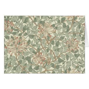 Vert doux Vintage William Morris Honeysuckie