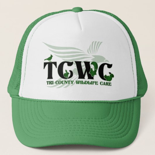 Vert du casquette | de logo de TCWC (Devant)