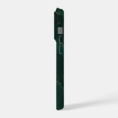 Vert émeraude et texture de marbre doré Luxe (Côté gauche)