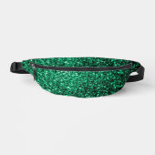 Vert émeraude faux paillettes scintillent (Recto)