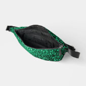 Vert émeraude faux paillettes scintillent (Ouvrir)