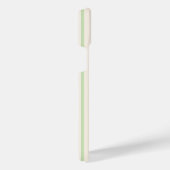 Vert et beige cinq bandes iPhone 14 plus coque (Côté droit)