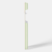 Vert et beige cinq bandes iPhone 14 plus coque (Côté gauche)