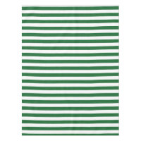 Vert et blanc barre la nappe
