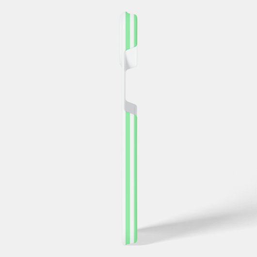 Vert et blanc cinq bandes motif (Côté gauche)