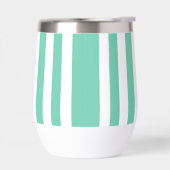 Vert et blanc rayures EDIT couleur pastel (Gauche)