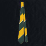 Vert et cravate Diagonal-Rayée d'or<br><div class="desc">Représentez le vert et l'or dans cette cravate diagonal-rayée. Grand pour des obtentions du diplôme, des récompenses jour, des collecteurs de fonds de propulseur, le jour d'image de classe, la fête des pères, des mariages, et des rassemblements formels de non-respect des distances de sécurité (huh ?), avec un gazillion d'autres...</div>