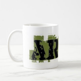VERT ET NOIR DE TASSE D'ARMÉE