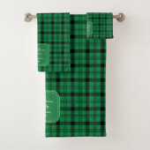 Vert et noir - Plaids confortables (En situation)