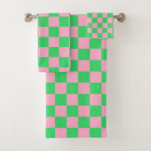 Vert et rose Checkered (En situation)