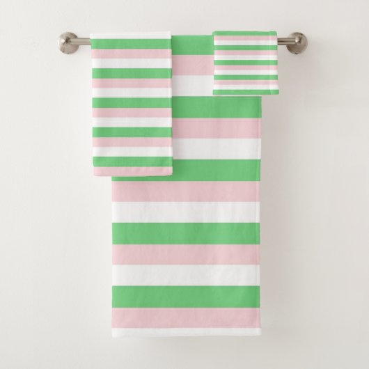 Vert et rose Motif élégant, moderne (En situation)