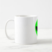 vert étranger de tasse de visage (Gauche)