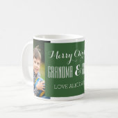 Vert fait sur commande de tasse de Noël de (Devant gauche)