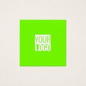 vert fluorescent - ajoutez votre logo (Devant)