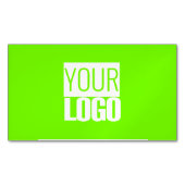 vert fluorescent - ajoutez votre logo carte de vis (devant)