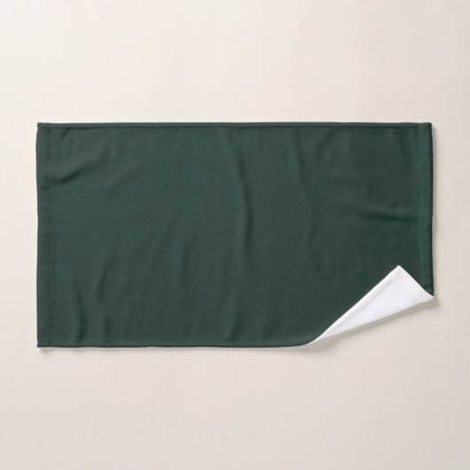 Vert foncé (Serviette à main)