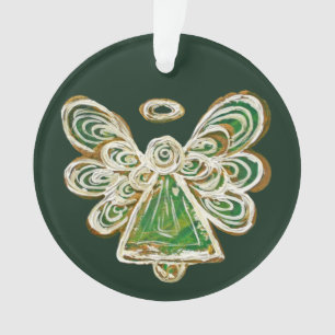 Vert Gardien Angel Noël Pendentif Ornements