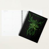 Vert Homme Fae Feuilles Noir (Devant avec enveloppe)
