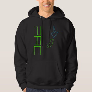 Vert-kleur NZ Hoodie