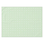 Vert Menthe Avec Nappes Pois Blanches (Devant (Horizontal))