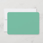 Vert menthe RSVP sans envoi Siège réservé (Dos)