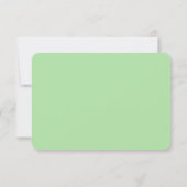 Vert menthe RSVP sans expédier Siège réservé (Dos)