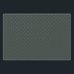 Vert moderne et Faux Or Polka Dot Christmas<br><div class="desc">Partagez la joie de la saison avec nos feuilles de papier à envelopper pour Noël à la Polka Pointe Vert Moderne et à la Polka Or Faux. Un élégant arrière - plan vert Charleston profond avec des pois mielleux en feuille d'or. Fêtez dans le style !</div>
