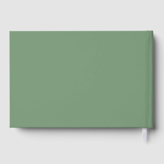 Vert moderne Mariage de fleurs de citron (Verso)