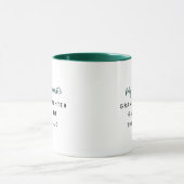 Vert Mon Favori M'A Donné Cette Mug (Centre)