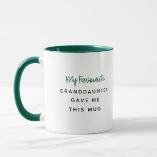 Vert Mon Favori M'A Donné Cette Mug