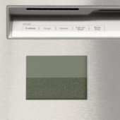 Vert mousse personnalisé + Aimant texturé (Bruit i (In Situ (Lave-vaisselle))
