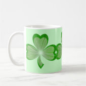 vert mug shamrock (Gauche)