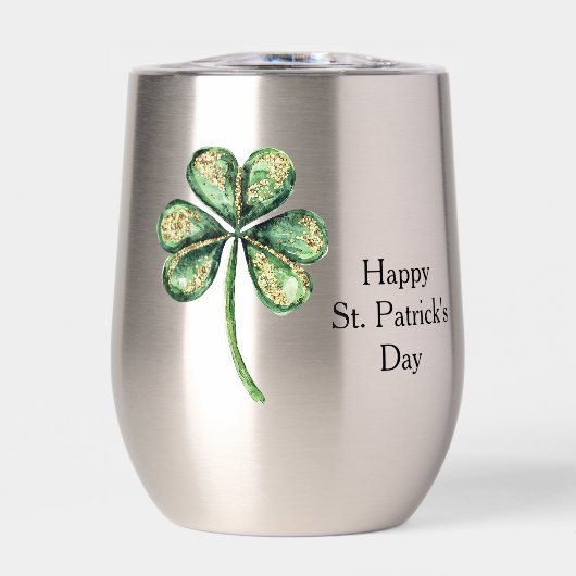 Vert Or Glitz Trèfle Saint-Patrick (Avant)