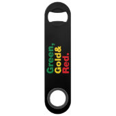 Vert, Or & Rouge. (Dos)