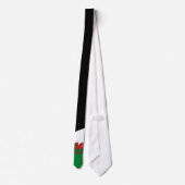 Vert Pays de Galles blanc rouge de cravate de (Dos)