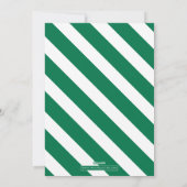 Vert "Plus de nuits silencieuses" Carte photo de v (Dos)