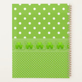 Vert, points et Shamrocks (Dos)