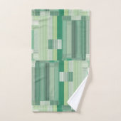 Vert pur et frais (Serviette à main)