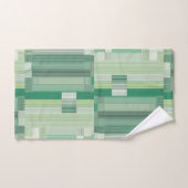 Vert pur et frais (Serviette à main)