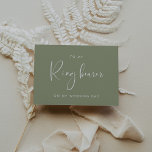 Vert sage à ma carte de jour de mariage au porteur<br><div class="desc">Une carte cadeau simple et minimaliste pour écrire un message personnel et sincère pour votre porteur de bague le jour de votre mariage. Entièrement personnalisable avec vos couleurs préférées (texte et arrière - plan). Vous pouvez ajouter un message au dos ou le laisser vide si vous préférez écrire votre message...</div>