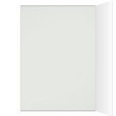 Vert sauge (clair moyen foncé) rayures blanches Bl (Intérieur (Gauche))
