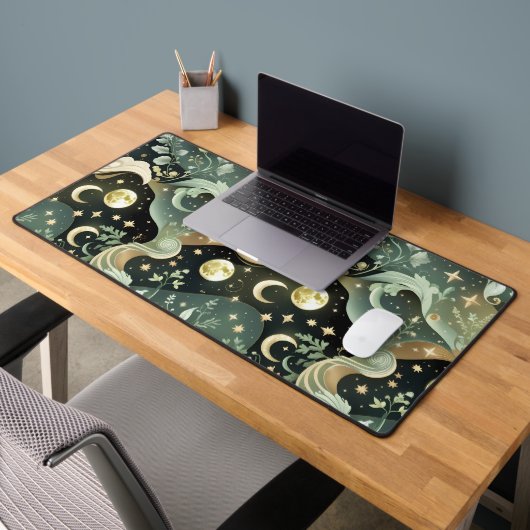 Vert sauge Lune céleste pour décoration d'astrolog (Bureau 2)