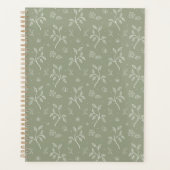 Vert sauge Minimaliste Botanique Feuille (Devant)