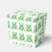 Vert Sensibilisation Ruban Angel Sortir Ballotins (Arrière)