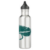 "Vert sur le Steal Matuka inoxydable" Bouteille de (Droite)