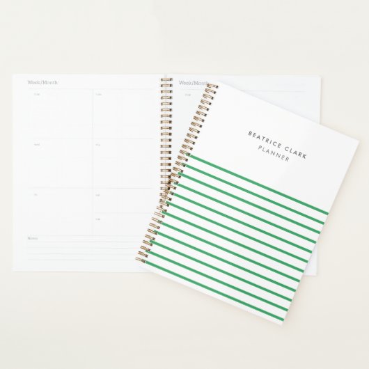 Vert Tendance Moderne Minimal Simple (Devant avec enveloppe)