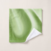 Vert tourbillonnant (Gant de toilette)